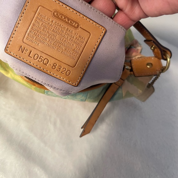 Coach Multicolor Patchwork Shoulder Bag - Picture 9 of 11